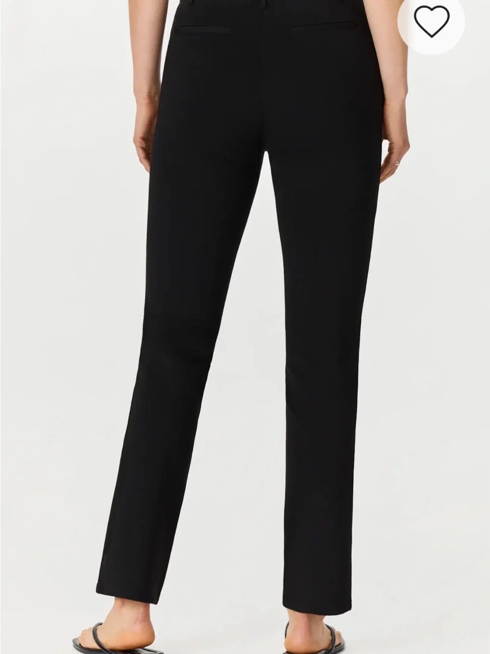 Quince Ultra Stretch Ponte Straight Leg Pants 32” length - Picture 2 of 3